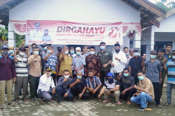 Sosialisasi Kemitraan Konservasi Pemulihan Ekosistem Di Desa Rantau Rasau Kecamatan Berbak Kabupaten Tanjung Jabung Timur
