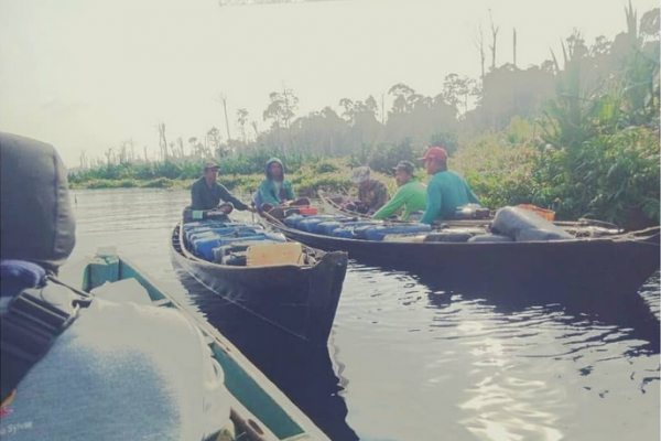 Pemantauan Aktifitas Kelompok Nelayan di Kawasan TN Berbak